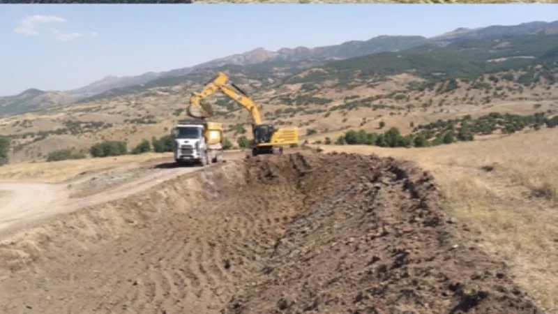Silvan Barajı Köy Yolları Yapımı